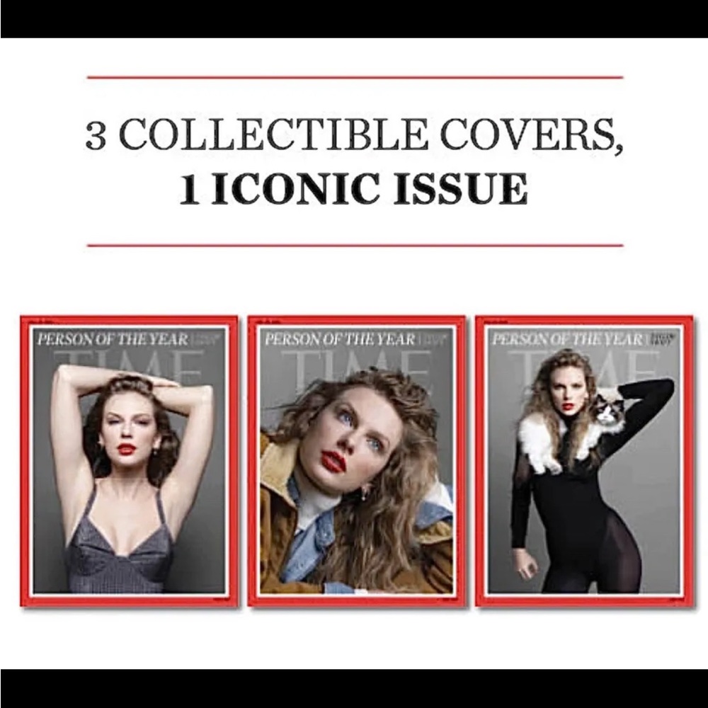 TIME Magazine - TAYLOR SWIFT - Person Of The Year 2023, ✨Complete 3 Cover Set✨